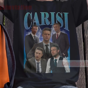 Carisi Shirt T-shirt Unisex Cotton Vintage 90&#39;s Graphic Tee Unisex Crewneck Shirt