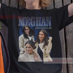 Meghan Markle Shirt Megan Markle T-shirt Unisex Cotton