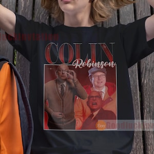 Colin Robinson Shirt T-shirt Unisex Cotton Vintage 90&#39;s Graphic Tee Unisex Crewneck Shirt