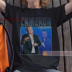 Cameron Tucker Shirt T-shirt Unisex Cotton Vintage 90&#39;s Graphic Tee Unisex Crewneck Shirt