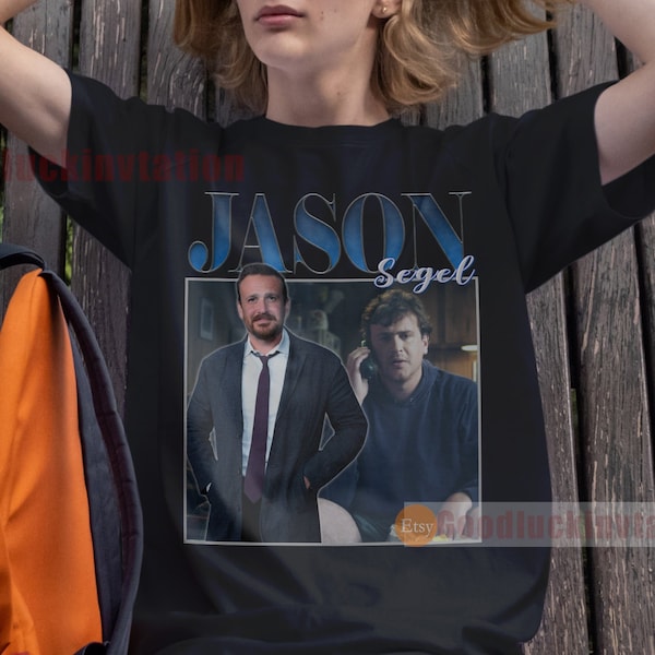 Jason Segel Shirt T-shirt Unisex Cotton Vintage 90's Graphic Tee Unisex Crewneck Shirt