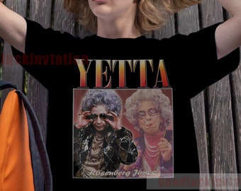 Yetta Rosenberg Jones Shirt Grandma Yetta T-shirt Unisex Cotton Vintage 90's Graphic Tee Unisex Crewneck Shirt