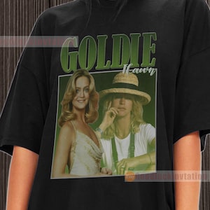 Goldie Hawn Shirt T-shirt Unisex Cotton Vintage 90&#39;s Graphic Tee Unisex Crewneck Shirt