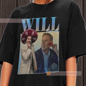 Will Ferrell Shirt T-shirt Unisex Cotton Vintage 90's Graphic Tee Unisex Crewneck Shirt