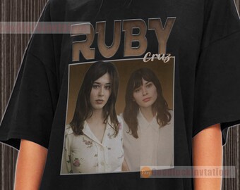 Ruby Cruz Shirt T-shirt Unisex Cotton Vintage 90's Graphic Tee Unisex Crewneck Shirt