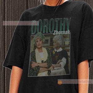 Dorothy Zbornak Shirt T-shirt Unisex Cotton Vintage 90&#39;s Graphic Tee Unisex Crewneck Shirt