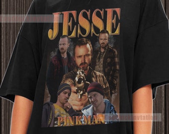 Jesse Pinkman Shirt T-shirt Unisex Cotton Vintage 90's Graphic Tee Unisex Crewneck Shirt