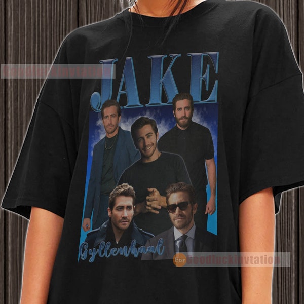 Jake Gyllenhaal Shirt T-shirt Unisex Cotton Vintage 90's Graphic Tee Unisex Crewneck Shirt