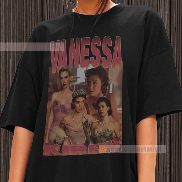 Vanessa Kirby Shirt T-shirt Unisex Cotton Vintage 90's Graphic Tee Unisex Crewneck Shirt