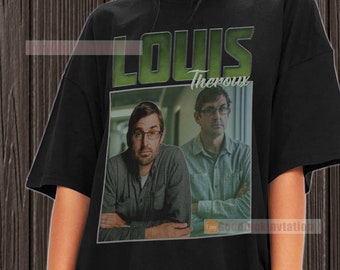 Louis Theroux Shirt T-shirt Unisex Cotton Vintage 90's Graphic Tee Unisex Crewneck Shirt