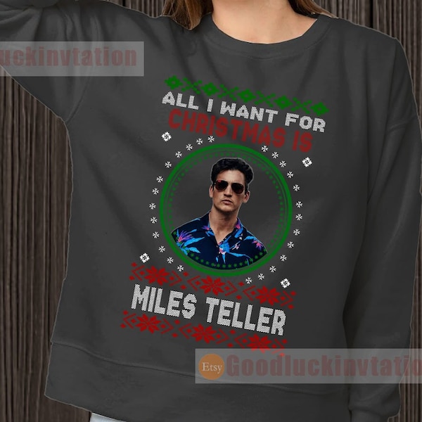 Miles Teller Sweater, Miles Teller Hoodie, Sweatshirt Shirt T-shirt Unisex Cotton Vintage 90's Graphic Tee Unisex Crewneck Shirt