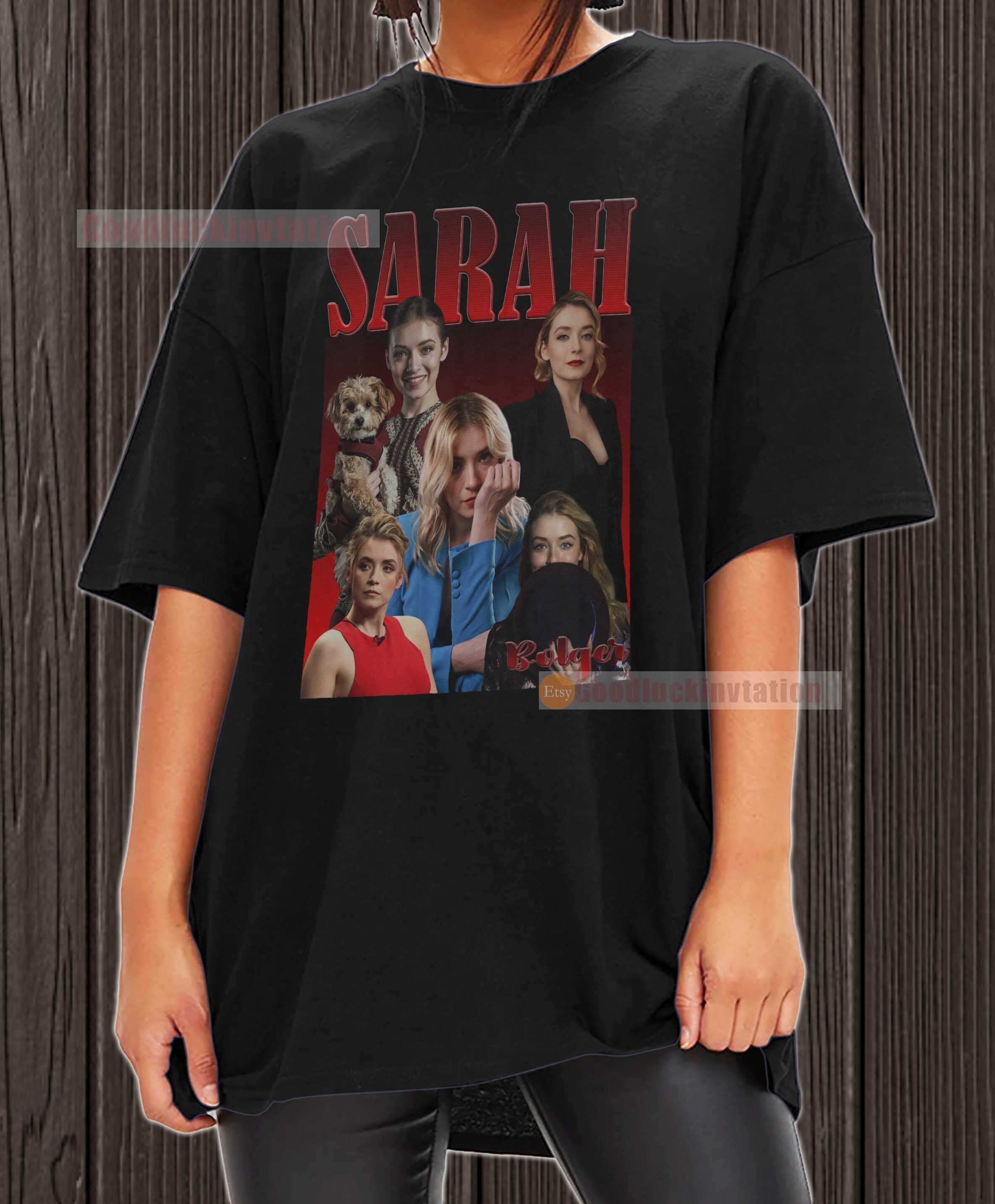 Sarah Bolger Shirt T-shirt Unisex Cotton Vintage 90's Graphic Tee Unisex Crewneck Shirt
