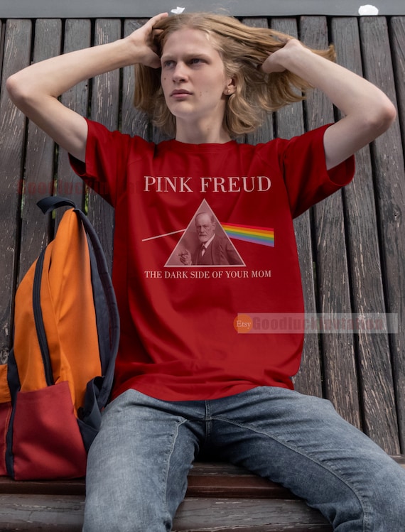 Pink Freud Dark Side of Your Mom Shirt T-shirt Unisex Cotton