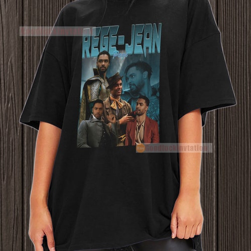 Regé-Jean Page Chemise T-shirt Unisexe Coton vintage 90's Graphic Tee Unisex Crewneck Shirt