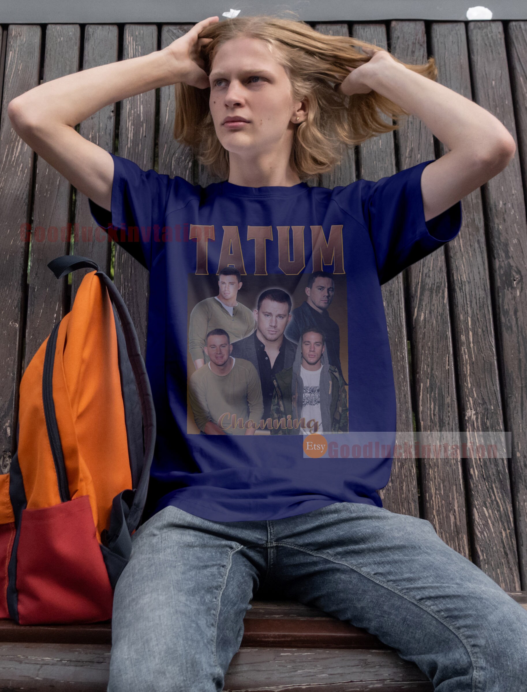 Channing Tatum Shirt T-shirt Unisex Cotton Vintage 90