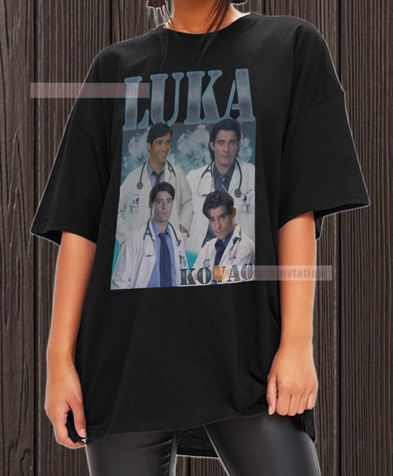 Luka Kovac Shirt T-shirt Unisex Cotton Vintage 90's Graphic Luka Kovac Shirt T-shirt Unisex Cotton Vintage 90's Graphic