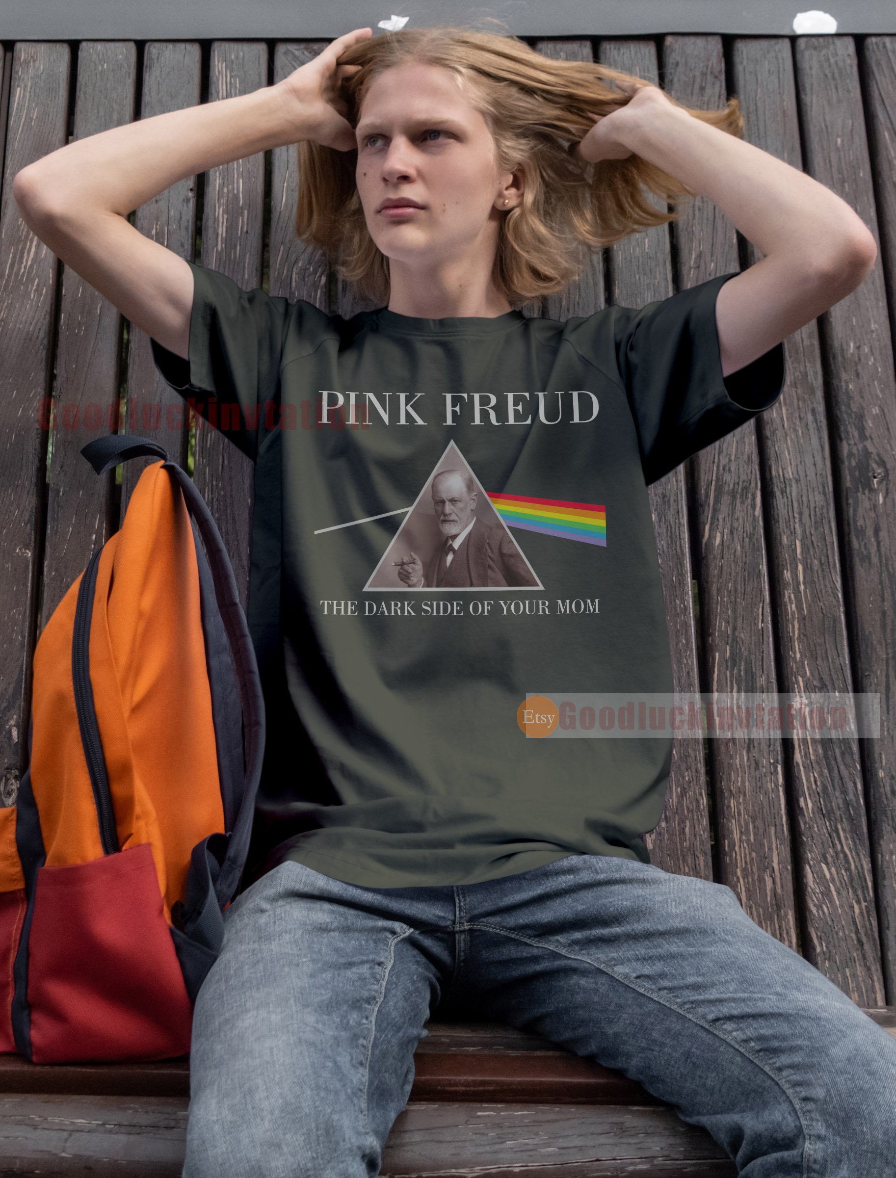 Pink Freud The Dark Side Of Your Mom T Shirt Pink Freud The Dark Side Of Your Mom T Shirt
