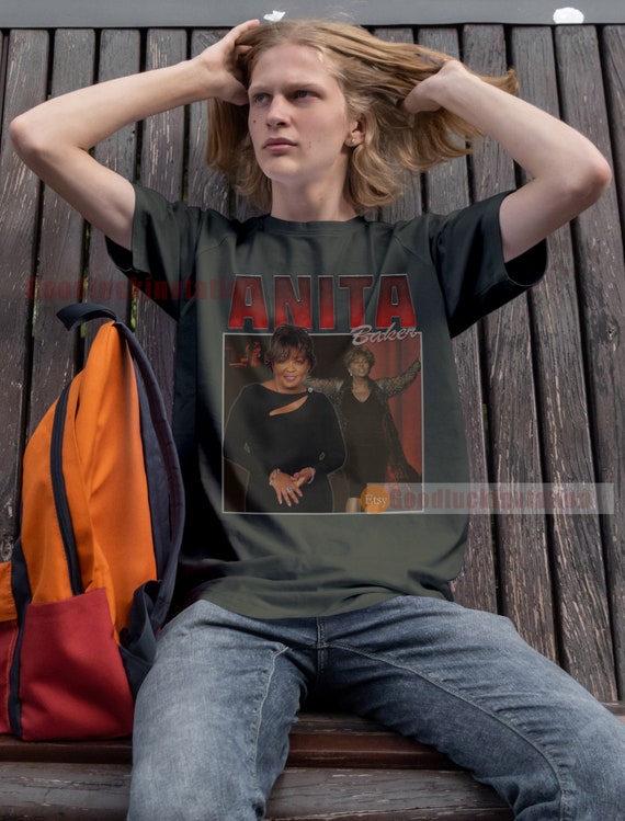 Anita Baker Shirt T-shirt Unisex Cotton Vintage 90 