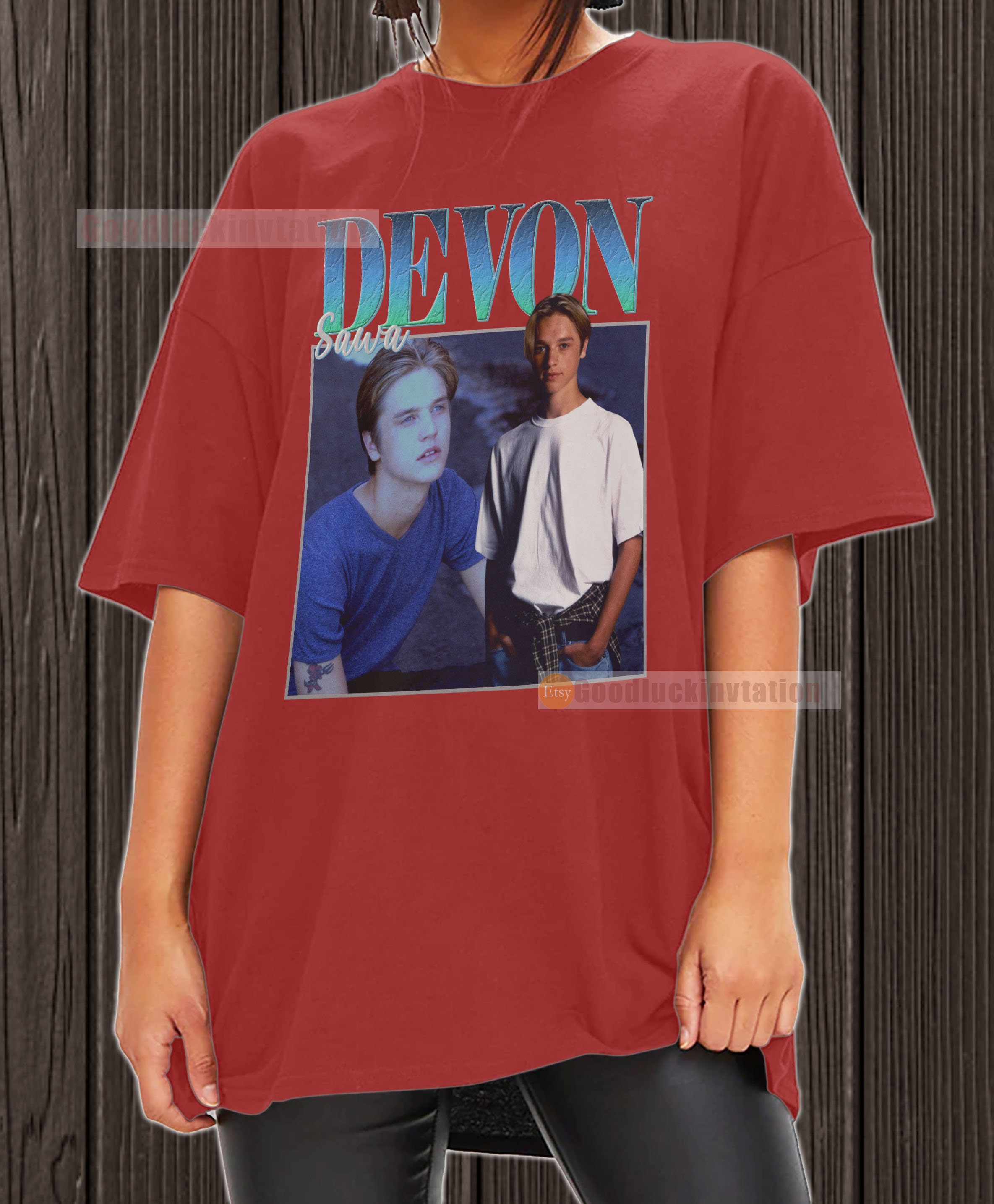 Devon Sawa Shirt T-shirt Unisex Cotton Vintage 90's Graphic Tee