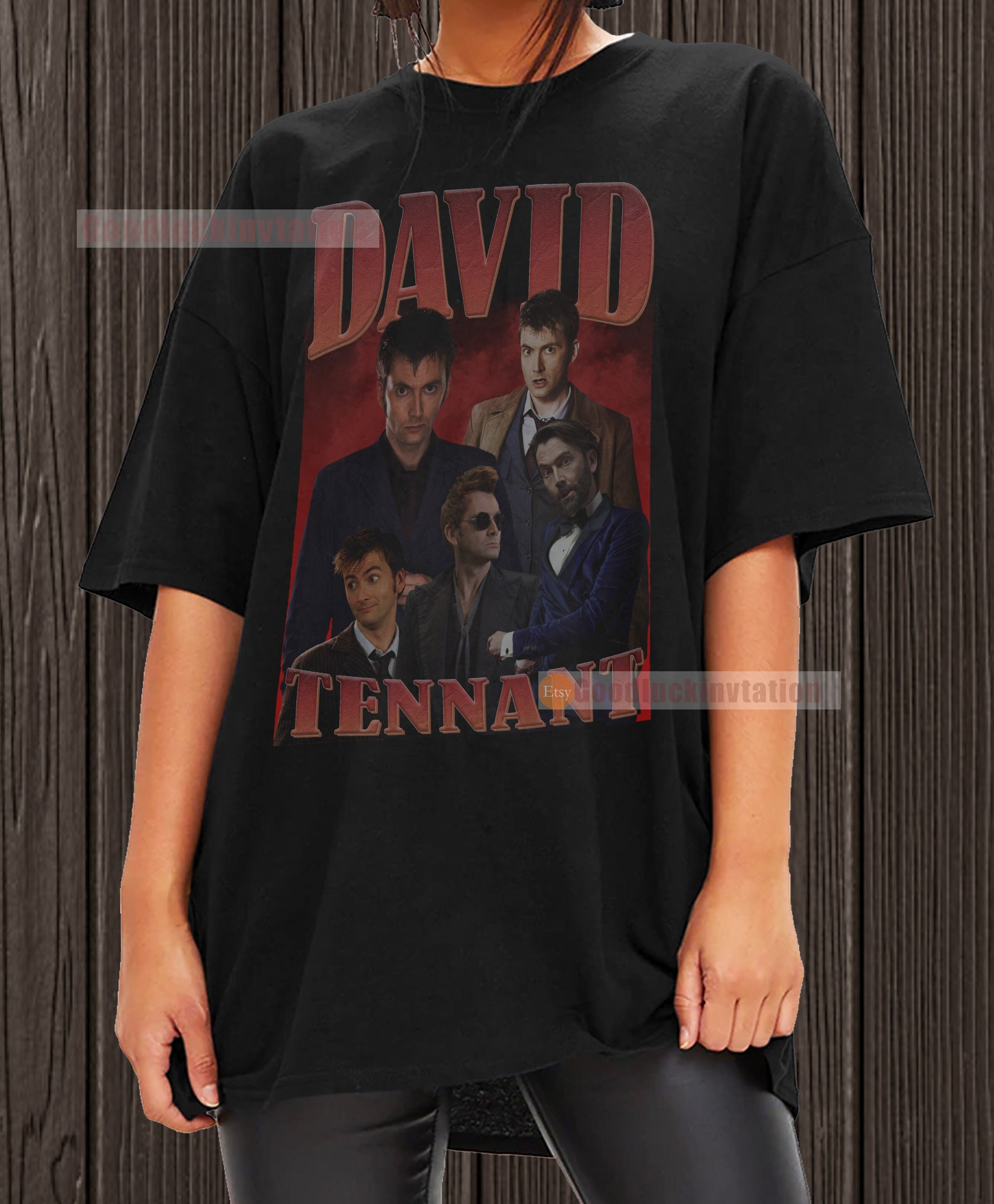 トップス 00s Doctor Who David Tennant movie tee 00s Doctor Who David Tennant movie tee トップス