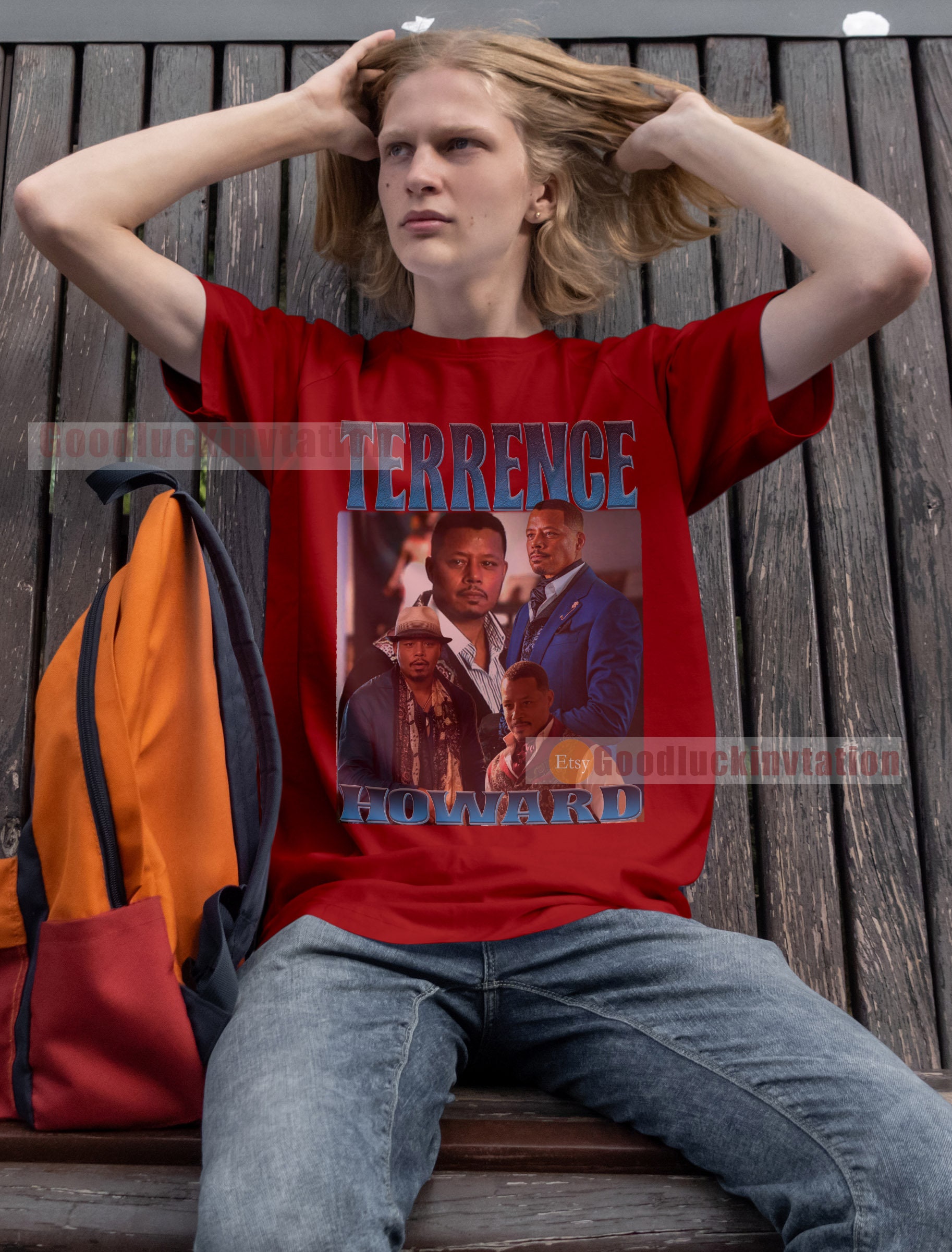 Terrence Howard Shirt T-shirt Unisex Cotton Vintage 90's Graphic