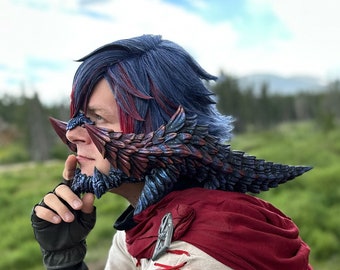 Dragon Kin Flexible Cosplay Horns (M-02)