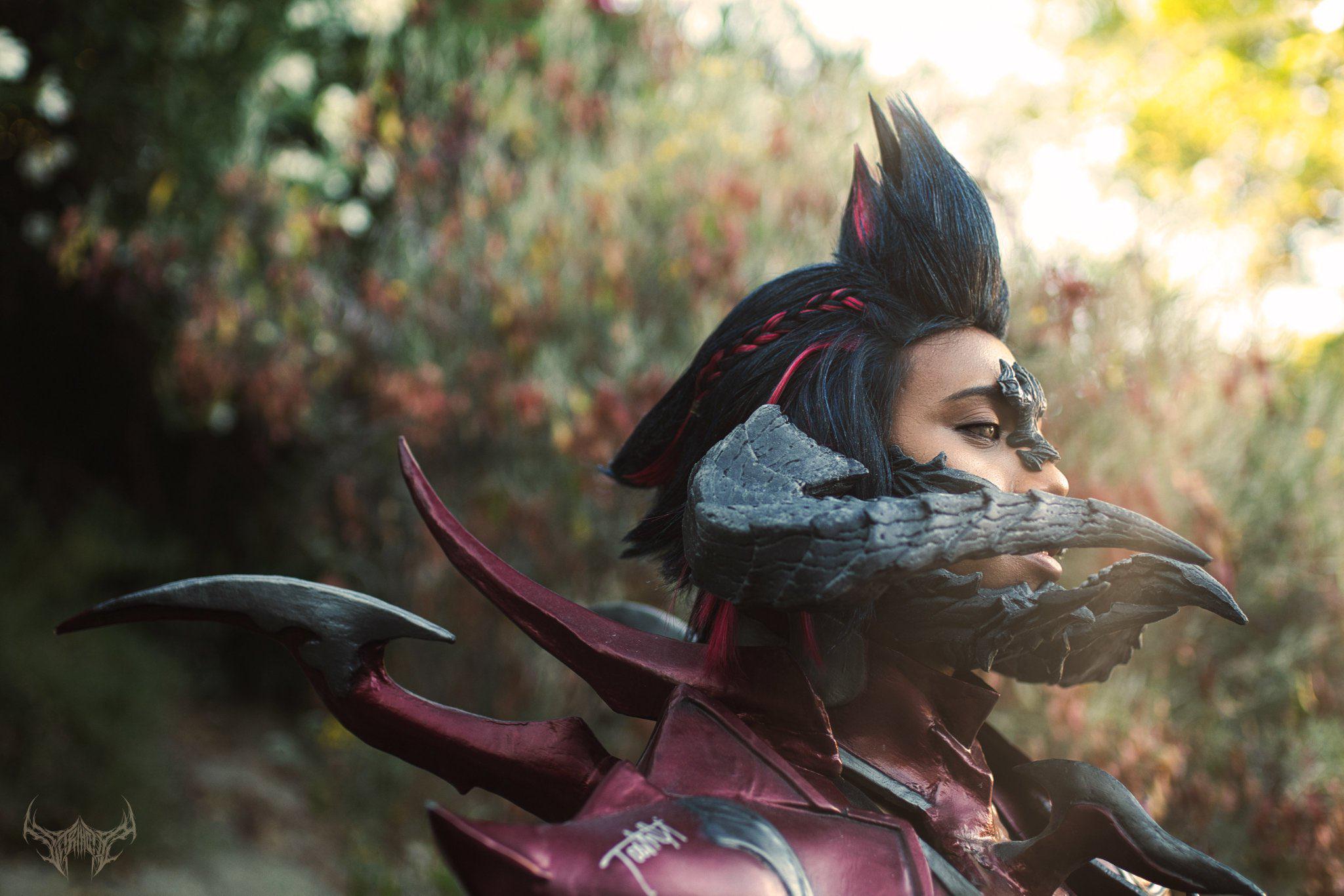 Maschera Cosplay Venat Da Final Fantasy XV / FF14 - Stampa 3D Bianca (Personalizzata)