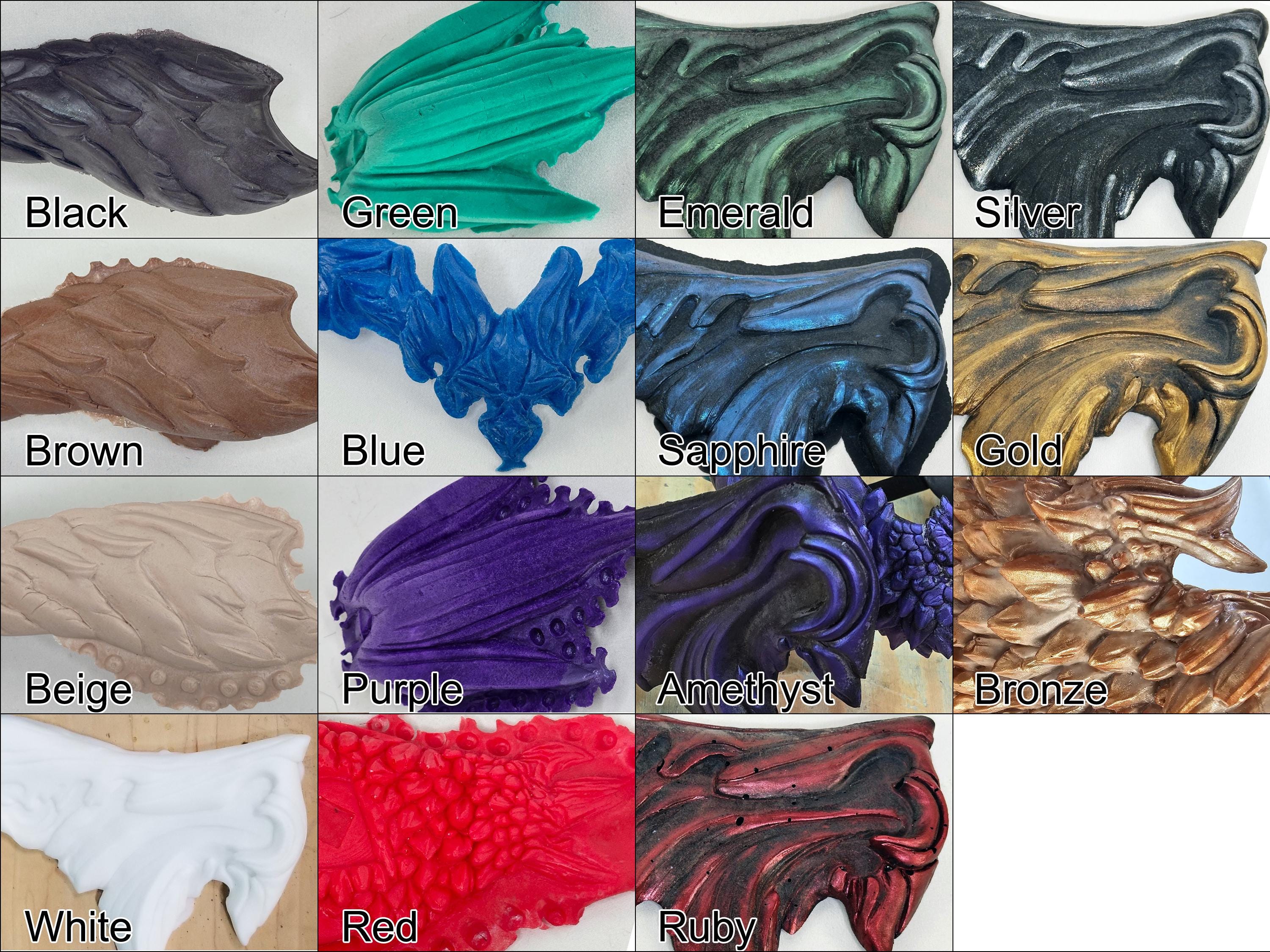 Foxen Kin Flex Dragon Kin Flexible Cosplay Horns (M-02) - Etsy