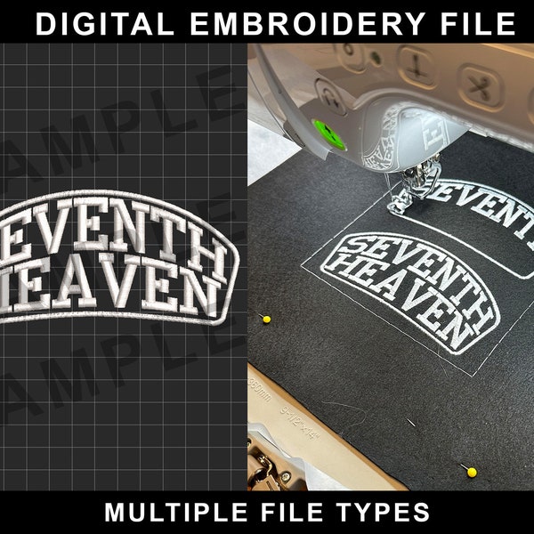Seventh Heaven Embroidery File