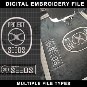 Project Seeds Embroidery Files