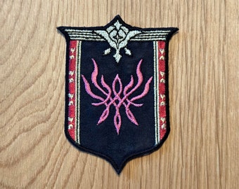 Crest of Flames Iron-on Patch