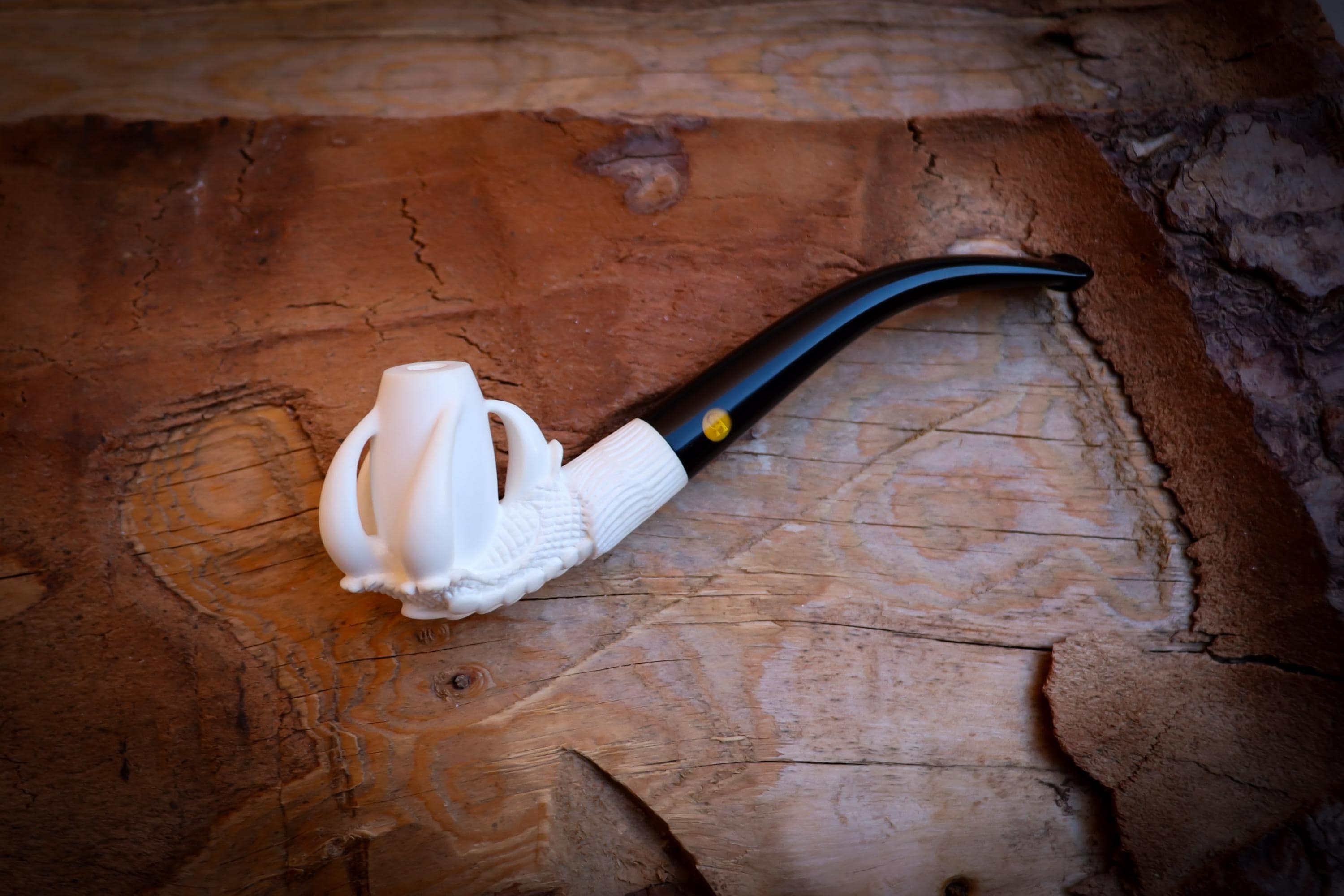 claw tobacco pipe Eagle Claw Cigarette Holder Meerschaum Pipe