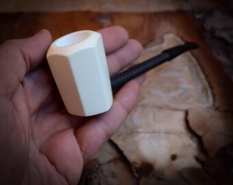 Carbon Fiber Meerschaum Pipe