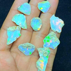 Ethiopian Opal Rough ,OPAL Raw Crystals, Natural Opal Raw, Welo Opal, Ethiopian Opal Rough, Natural Ethiopian Opal Raw Making Jewelry.