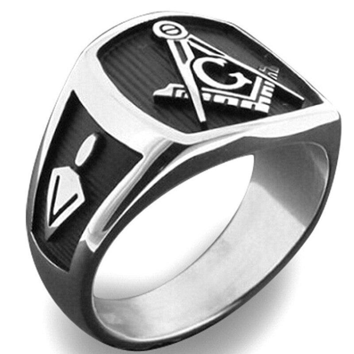 Freemasonry Insignia Trowel Masonic Ring Etsy