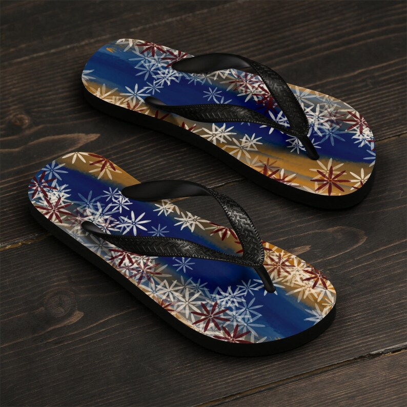 Blue Sandals Womens Shoes Mens Sandals Flip Flops Gift Ideas Colored Sandals Childrens Sandals Womens Sandals His and Hers