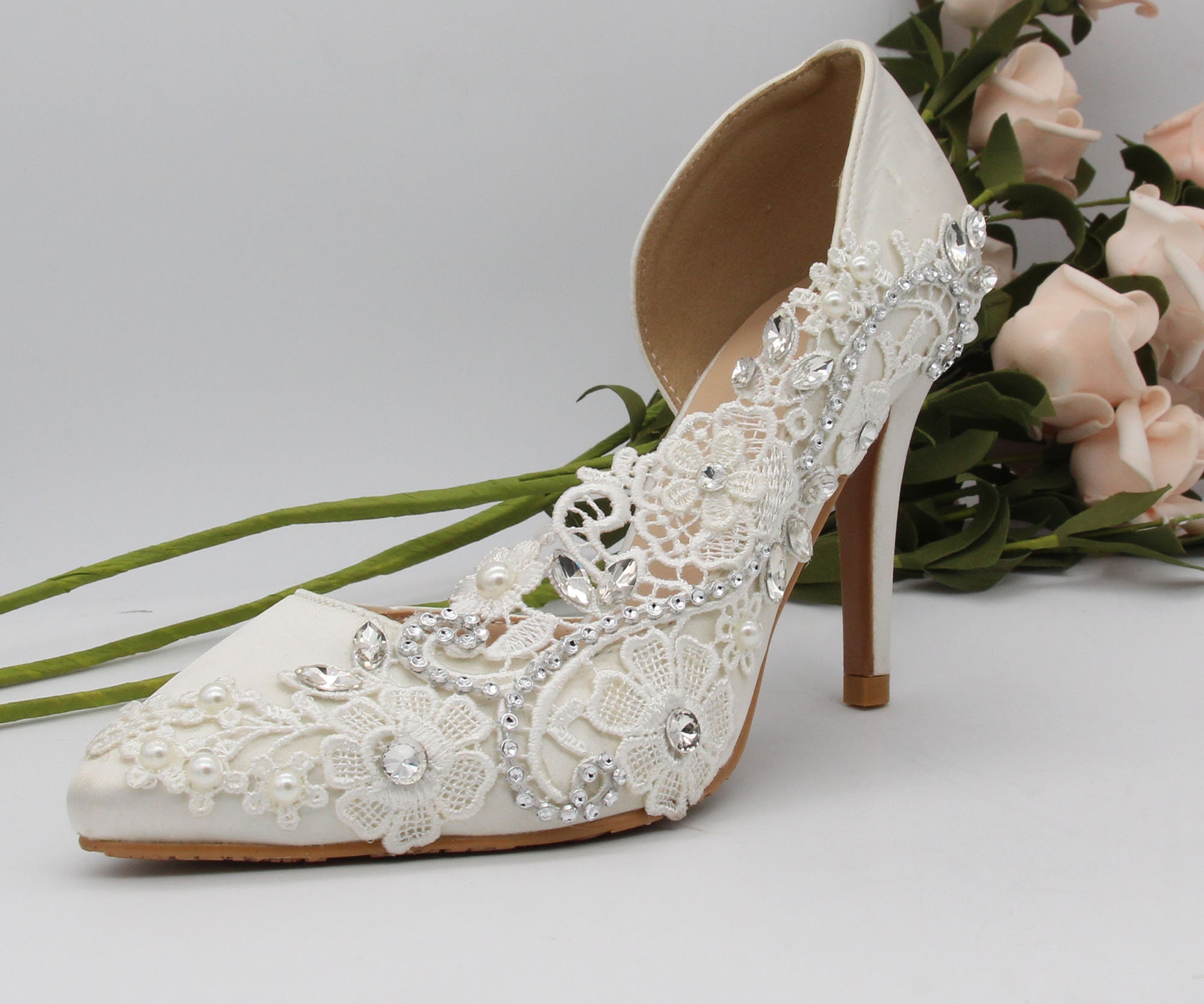 ivory bridal shoes