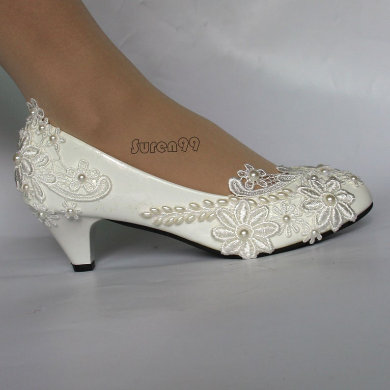 ivory wedding wedges for bride