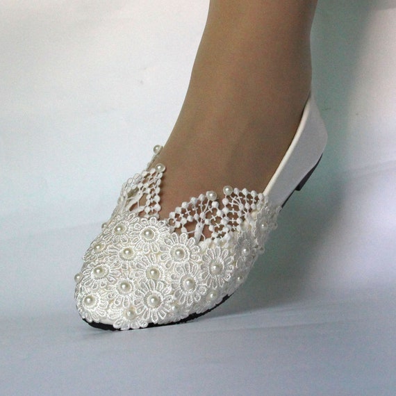 wedding shoes with pearls on them