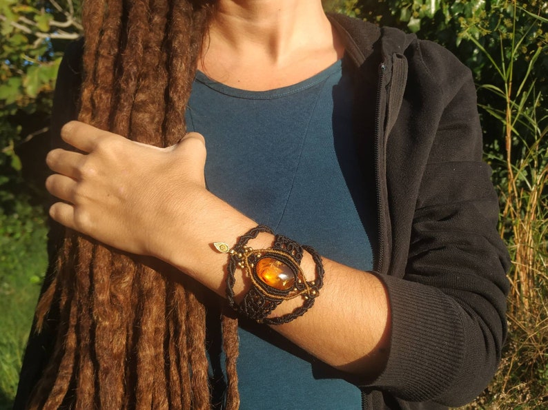 bracelet macrame tribal bracelet macrame macrame bracelet Amber bracelet macrame free spirit bracelet,Mexican healing bracelet ambar
