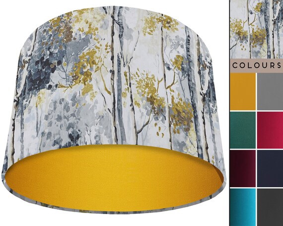 Silver Birch Lampshade Ceiling Light Shade Table Lamp Uk Silver Birch Lampshade Ceiling Light, Can You Use A Ceiling Lampshade For Table Lamp