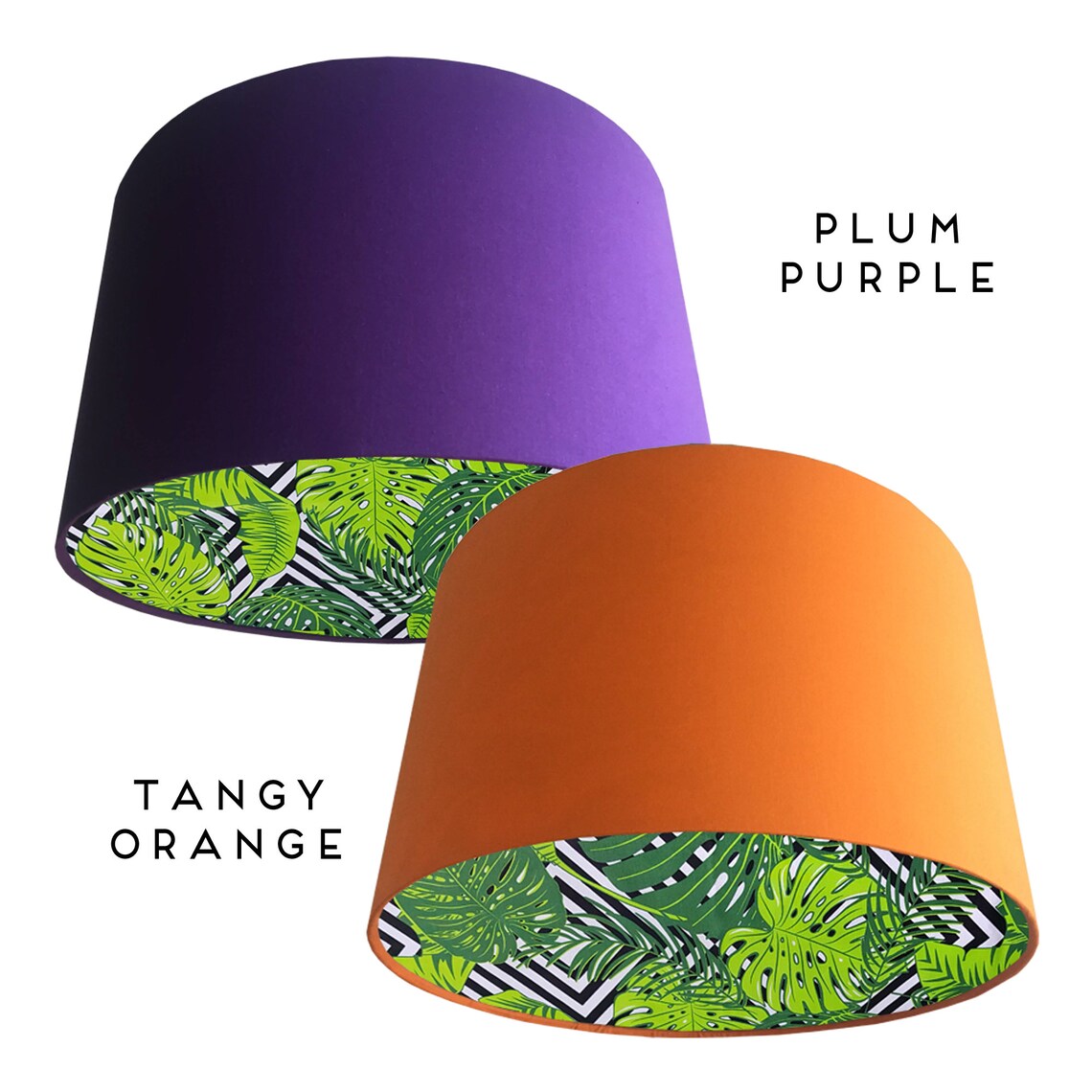 Green Lampshade Tropical Light Shade Green Ceiling Light Etsy UK