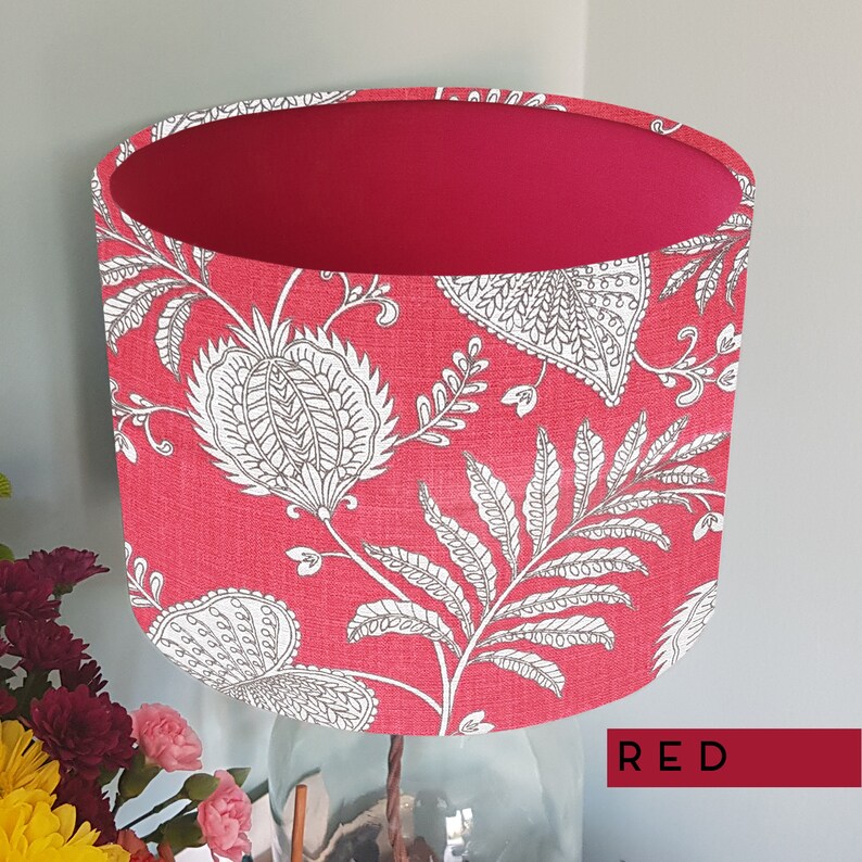 Paisley Pink Lampshade Lampshade Ceiling Light Shade Etsy