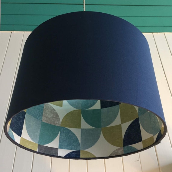 blue lamp shades 6x9x12