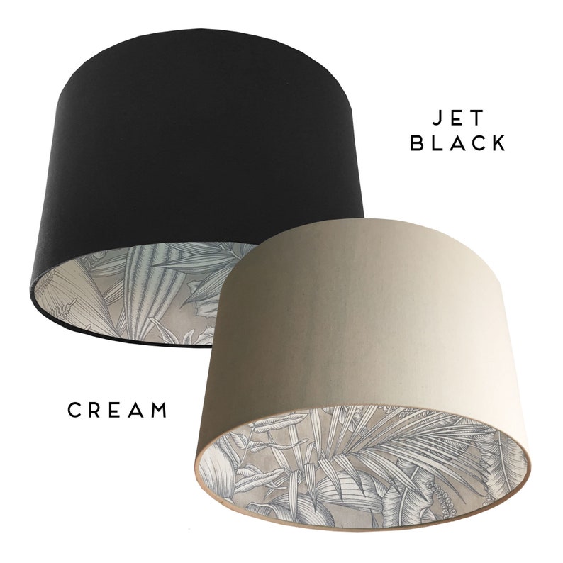 Grey Lampshade Ceiling Light Table Lamp Shade Grey Light Etsy UK