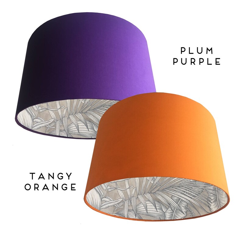 Grey Lampshade Ceiling Light Table Lamp Shade Grey Light Etsy UK