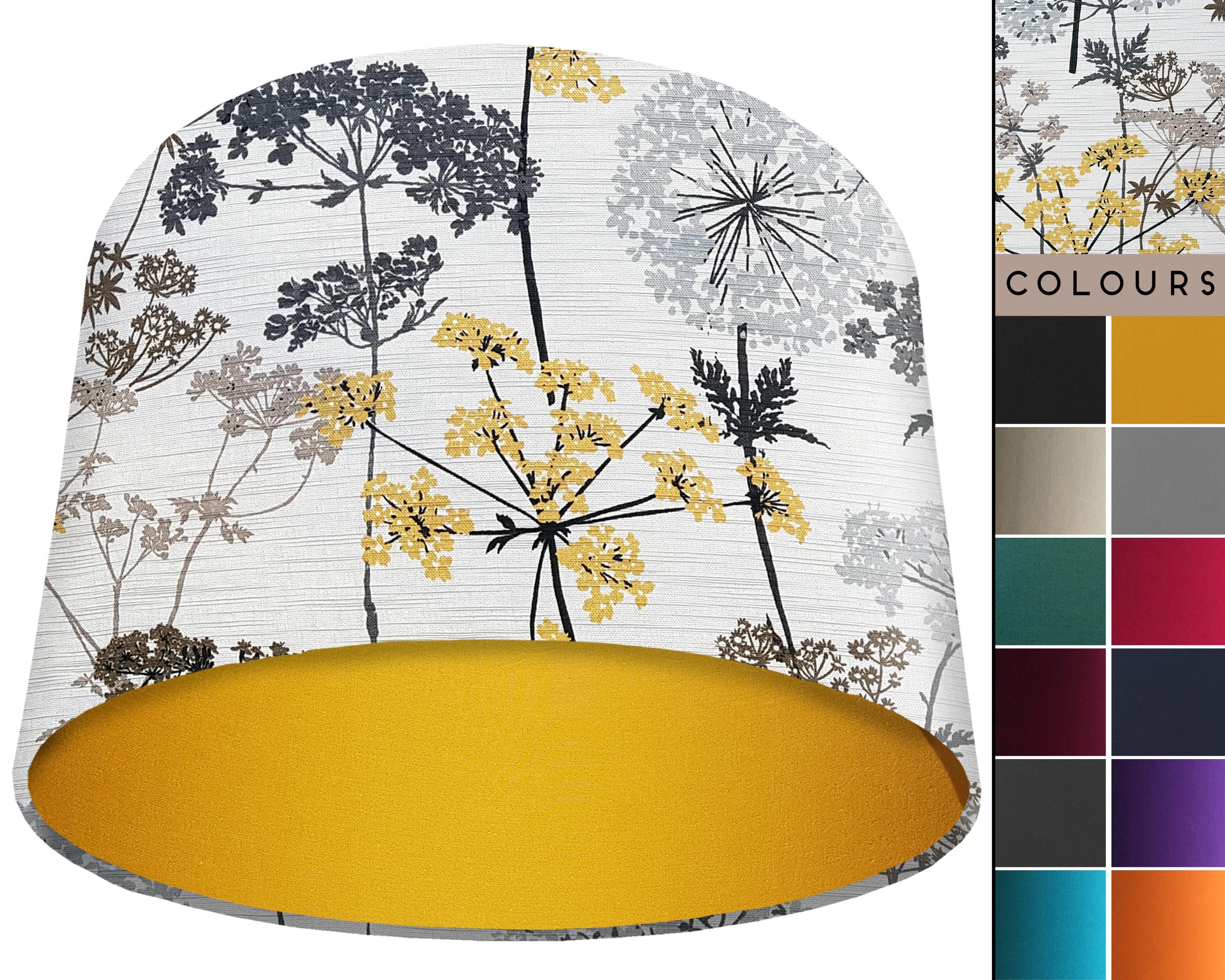 Yellow lampshade discount