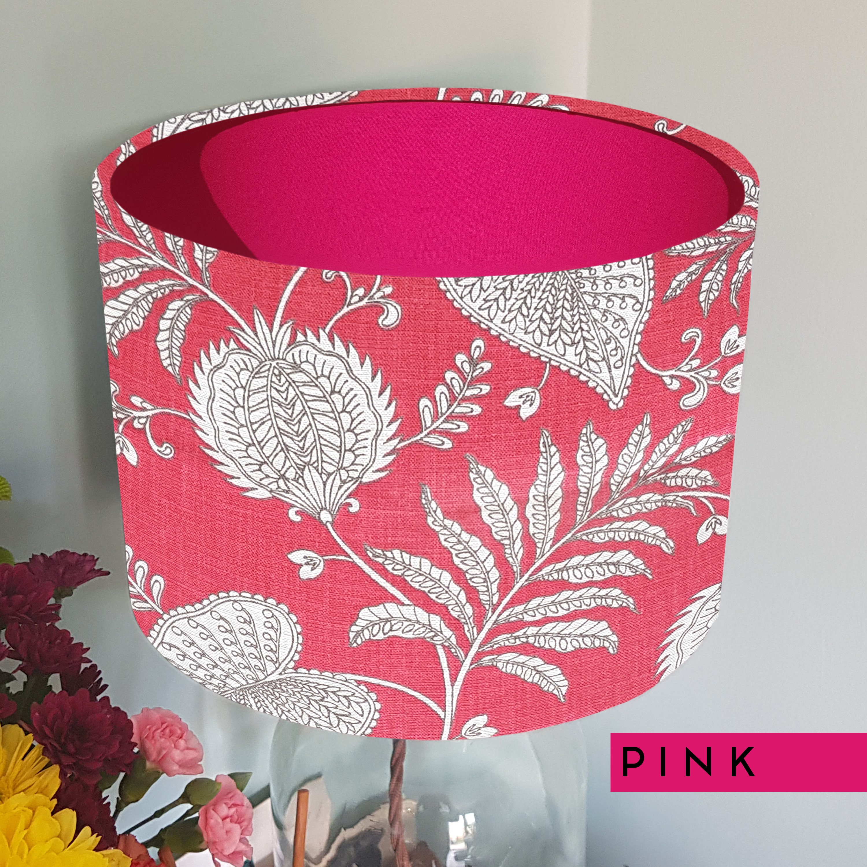 Paisley Pink Lampshade Lampshade Ceiling Light Shade Etsy