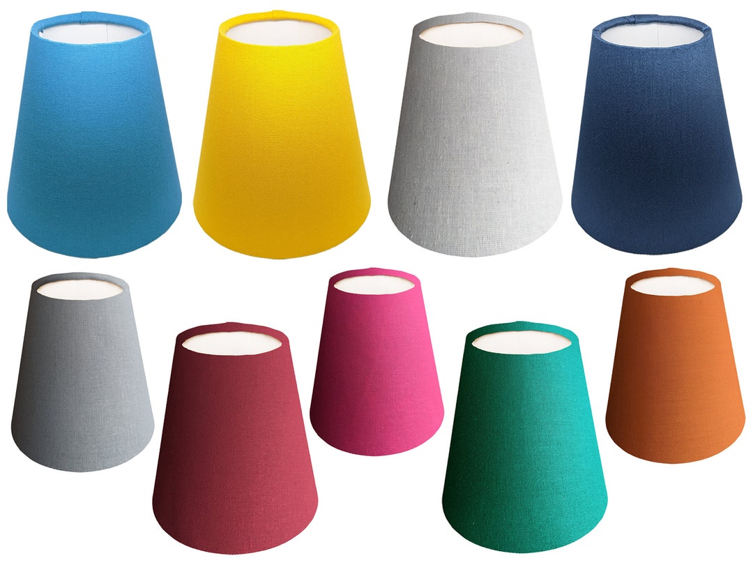 Colourful Candle Clip Lampshade, Small Candle Lampshade, Wall Sconce