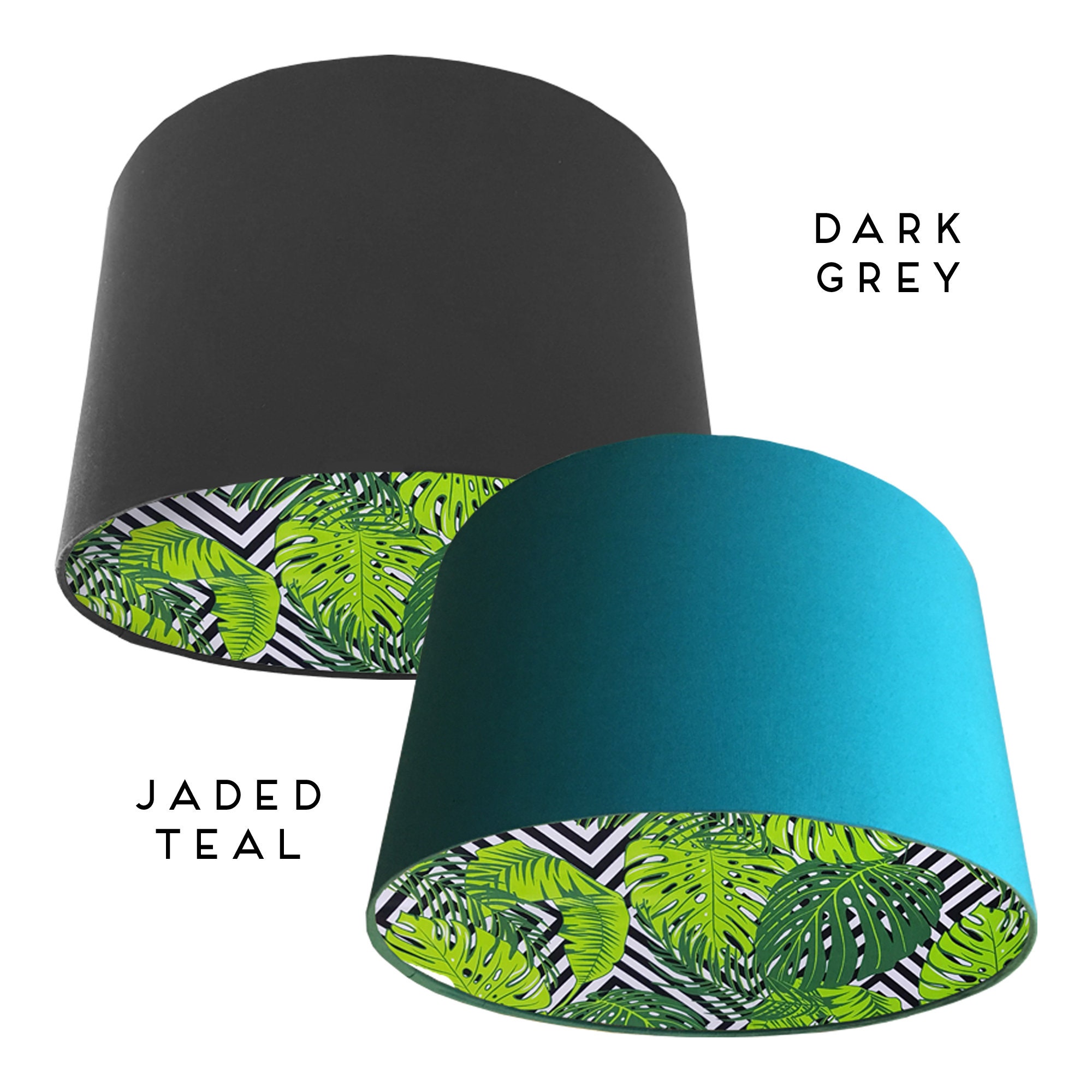 Green Lampshade Tropical Light Shade Green Ceiling Light Etsy